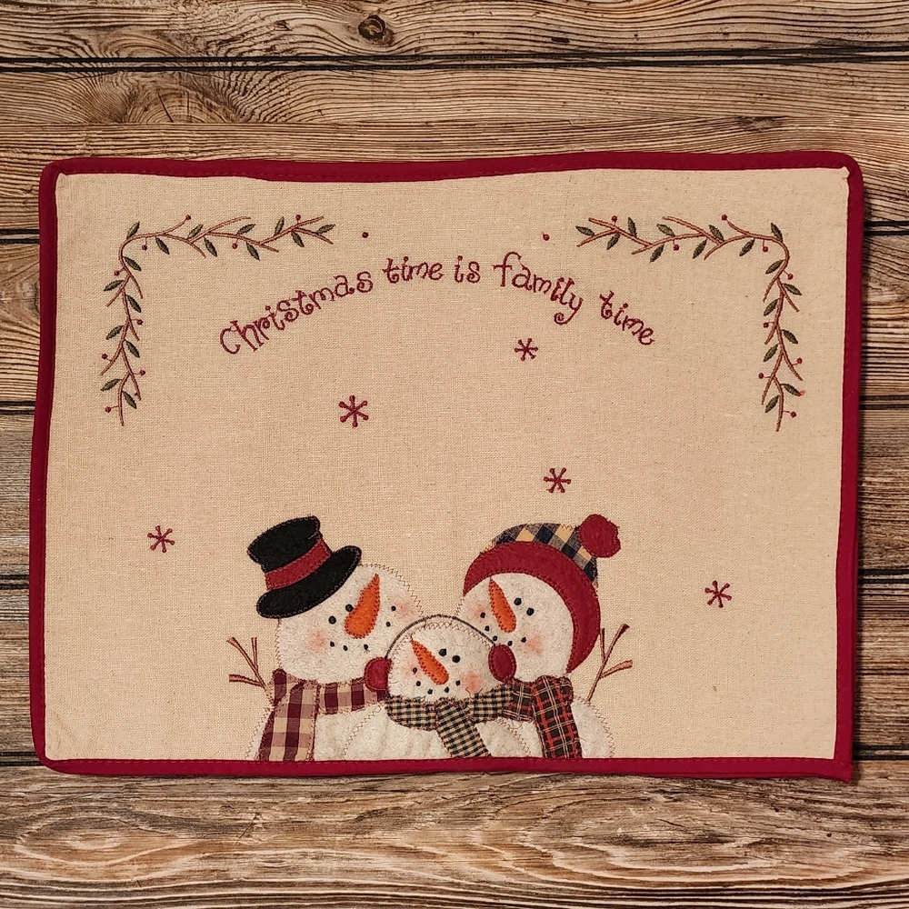 Placemats Christmas / Holiday Set of 4